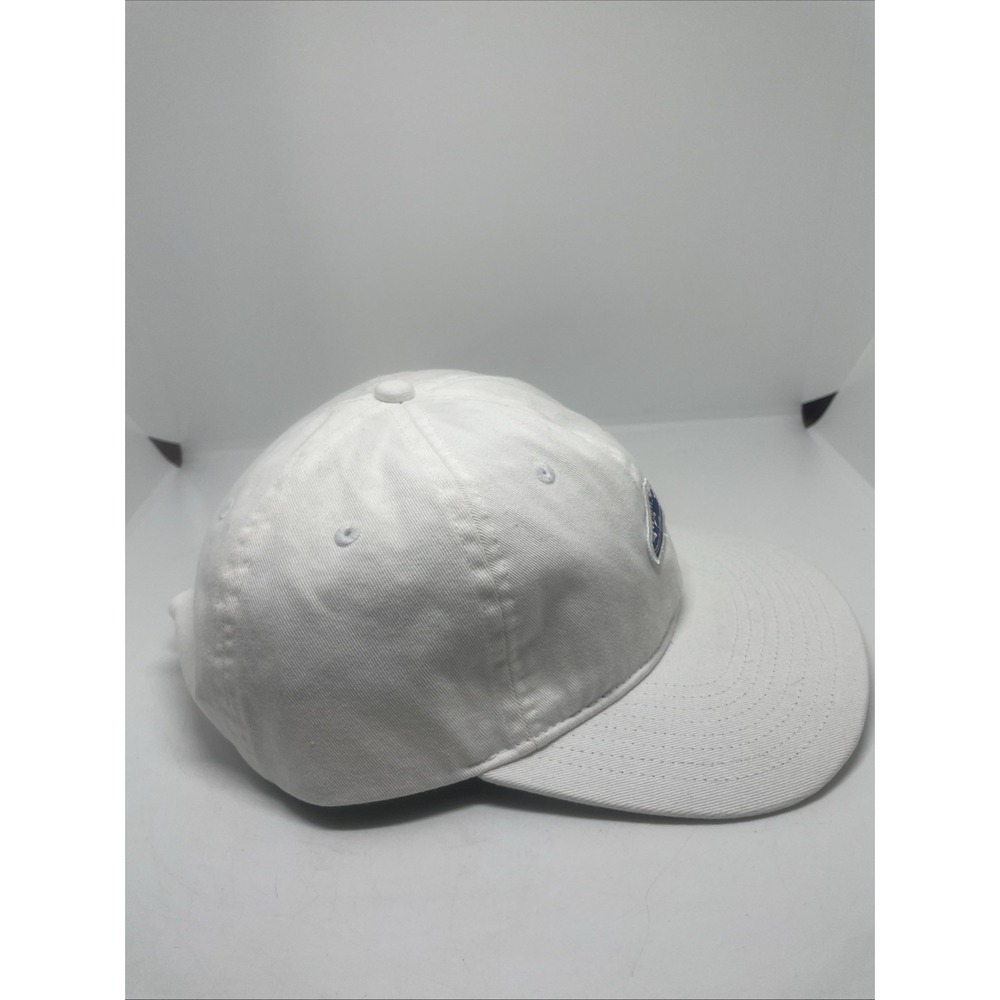 Nike Hat Cap Strap Back Mens Medium/Large White Club Cap Sneaker Patch Casual - Picture 2 of 7